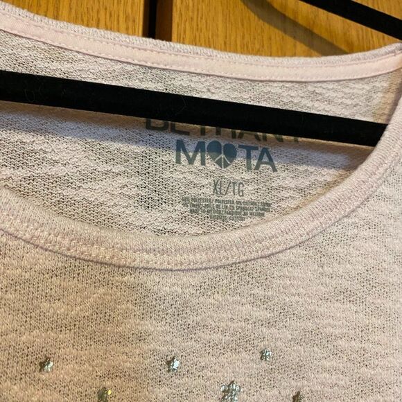 Bethany Mota Pink "I Love You More" Long Shirt - Picture 3 of 5